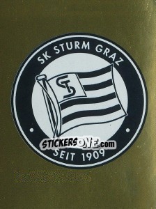 Cromo Wappen Sturm Graz - Österreichische Fußball Bundesliga 2016-2017 - Panini