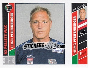 Sticker Heimo Pfeifenberger - Österreichische Fußball Bundesliga 2016-2017 - Panini