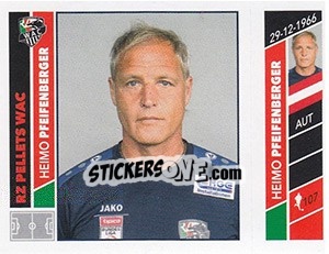 Sticker Heimo Pfeifenberger - Österreichische Fußball Bundesliga 2016-2017 n. 142 - Panini
