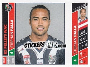 Sticker Stephan Palla - Österreichische Fußball Bundesliga 2016-2017 n. 147 - Panini