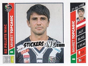 Cromo Mihret Topcagic - Österreichische Fußball Bundesliga 2016-2017 - Panini