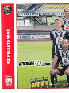 Sticker WAC Team - Österreichische Fußball Bundesliga 2016-2017 n. 162 - Panini