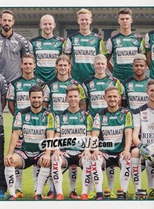 Cromo Ried Team - Österreichische Fußball Bundesliga 2016-2017 n. 190 - Panini