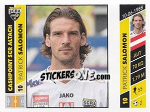 Cromo Patrick Salomon - Österreichische Fußball Bundesliga 2016-2017 n. 213 - Panini
