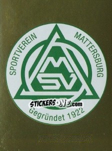 Sticker Wappen Mattersburg - Österreichische Fußball Bundesliga 2016-2017 n. 222 - Panini