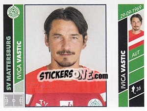 Sticker Ivica Vastic - Österreichische Fußball Bundesliga 2016-2017 - Panini