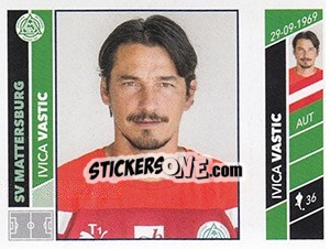 Sticker Ivica Vastic - Österreichische Fußball Bundesliga 2016-2017 n. 223 - Panini