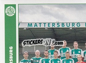 Sticker Mattersburg Team - Österreichische Fußball Bundesliga 2016-2017 - Panini