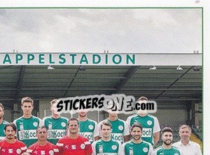 Sticker Mattersburg Team - Österreichische Fußball Bundesliga 2016-2017 n. 244 - Panini
