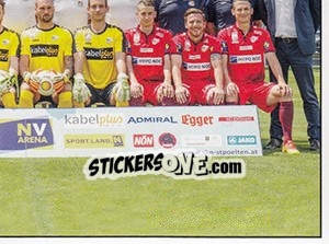Sticker St. Pölten Team - Österreichische Fußball Bundesliga 2016-2017 n. 273 - Panini