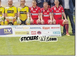 Sticker St. Pölten Team - Österreichische Fußball Bundesliga 2016-2017 - Panini