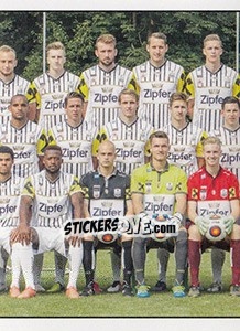 Sticker Lask Team - Österreichische Fußball Bundesliga 2016-2017 n. 281 - Panini