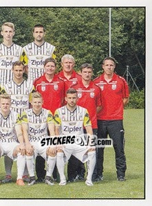 Sticker Lask Team - Österreichische Fußball Bundesliga 2016-2017 n. 282 - Panini