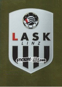 Sticker LASK Wappen - Österreichische Fußball Bundesliga 2016-2017 - Panini