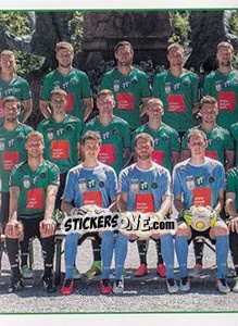 Sticker Wacker Innsbruck Team - Österreichische Fußball Bundesliga 2016-2017 n. 286 - Panini