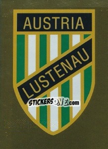 Cromo Austria Lustenau Wappen - Österreichische Fußball Bundesliga 2016-2017 - Panini