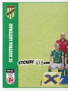 Sticker Austria Lustenau Team - Österreichische Fußball Bundesliga 2016-2017 - Panini