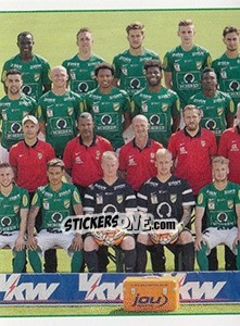 Sticker Austria Lustenau Team - Österreichische Fußball Bundesliga 2016-2017 - Panini