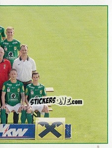 Figurina Austria Lustenau Team - Österreichische Fußball Bundesliga 2016-2017 n. 295 - Panini