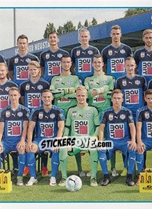 Sticker Wr Neustadt Team - Österreichische Fußball Bundesliga 2016-2017 n. 301 - Panini