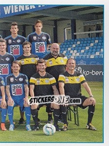 Sticker Wr Neustadt Team - Österreichische Fußball Bundesliga 2016-2017 n. 302 - Panini