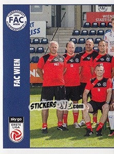 Sticker FAC Wien Team - Österreichische Fußball Bundesliga 2016-2017 n. 304 - Panini