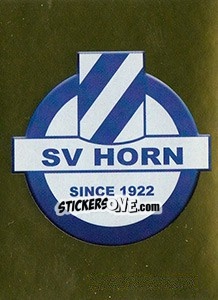 Cromo SV Horm Wappen - Österreichische Fußball Bundesliga 2016-2017 - Panini