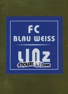 Figurina Blau-Weiss Linz Wappen