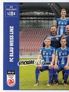 Figurina Blau-Weiss Linz Team - Österreichische Fußball Bundesliga 2016-2017 - Panini