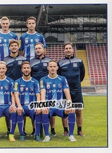 Sticker Blau-Weiss Linz Team - Österreichische Fußball Bundesliga 2016-2017 - Panini