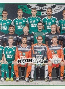 Sticker WSG Wattens Team - Österreichische Fußball Bundesliga 2016-2017 - Panini
