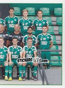 Sticker WSG Wattens Team - Österreichische Fußball Bundesliga 2016-2017 n. 319 - Panini