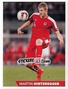 Sticker Martin Hinteregger - Österreichische Fußball Bundesliga 2016-2017 - Panini