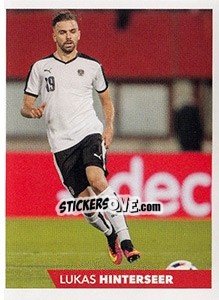 Sticker Lukas Hinterseer - Österreichische Fußball Bundesliga 2016-2017 n. 324 - Panini