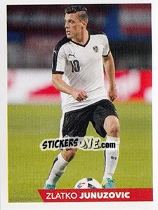 Sticker Zlatko Junuzovic - Österreichische Fußball Bundesliga 2016-2017 - Panini