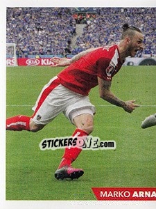 Sticker Marko Arnautovic / Alessandro Schöpf - Österreichische Fußball Bundesliga 2016-2017 - Panini