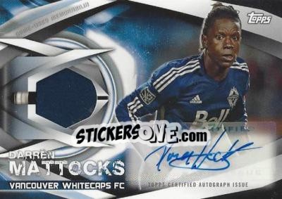 Sticker Darren Mattocks - MLS 2015 - Topps