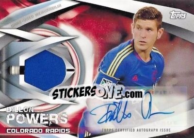 Sticker Dillon Powers - MLS 2015 - Topps