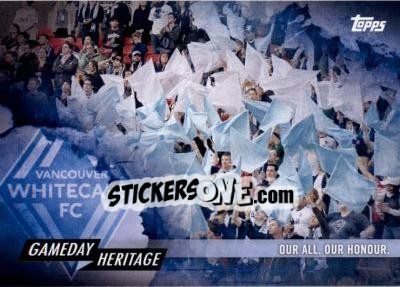 Sticker Our All. Our Honour. - MLS 2015 - Topps