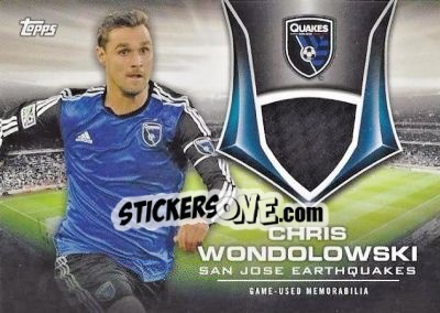 Sticker Chris Wondolowski - MLS 2015 n. KIT-CW - Topps