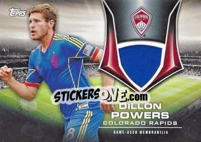 Sticker Dillon Powers - MLS 2015 - Topps