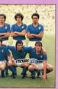 Cromo Squadra Italia 1982