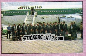 Sticker In volo verso la vittoria - Calciatori 1985-1986 n. 305 - Panini