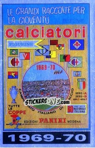 Figurina Copertina Calciatori 1969-70