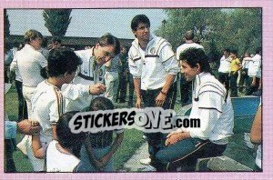 Sticker Incontri...ravvicinati - Calciatori 1985-1986 - Panini