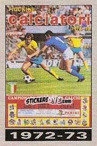 Figurina Copertina Calciatori 1972-73