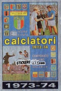 Figurina Copertina Calciatori 1973-74 - Calciatori 1985-1986 - Panini