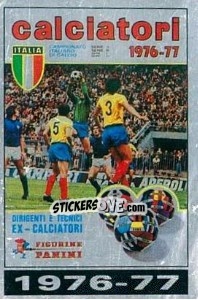 Sticker Copertina Calciatori 1976-77 - Calciatori 1985-1986 n. 330 - Panini