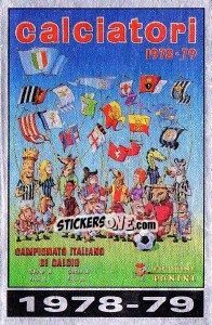 Sticker Copertina Calciatori 1978-79