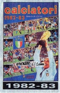 Sticker Copertina Calciatori 1982-83 - Calciatori 1985-1986 - Panini